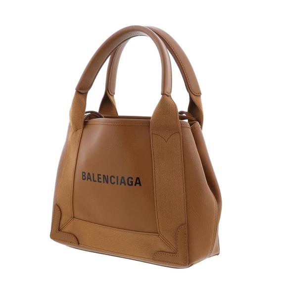 Balenciaga Leather Blue Cover XS Handbag Brown - Picture 3 of 6